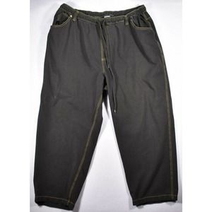 King Size Big Mens Size 2XL Black Jeans 100% Cotton